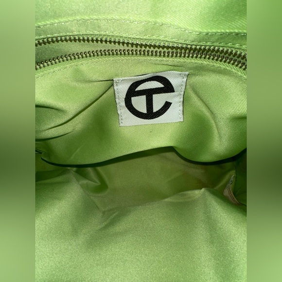 Telfar medium shopper (tote) in color double mint. Very Good Condition - Picture 5 of 9